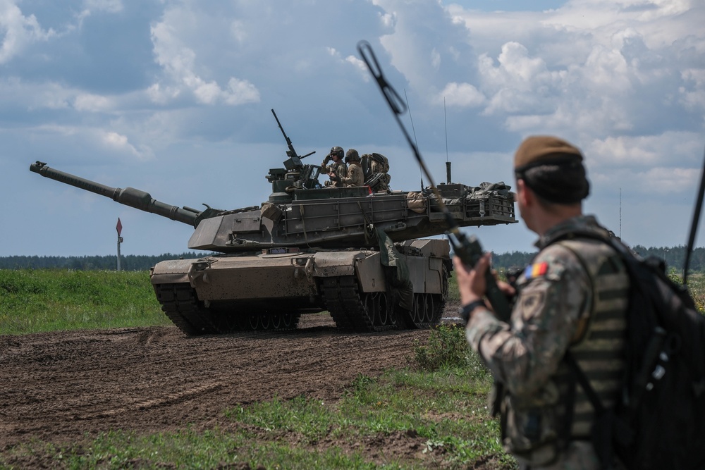 U.S. Army conducts multinational live-fire exercise in Eastern Poland