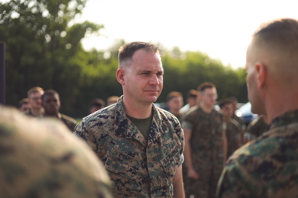 Promotion to Gunnery Sergeant