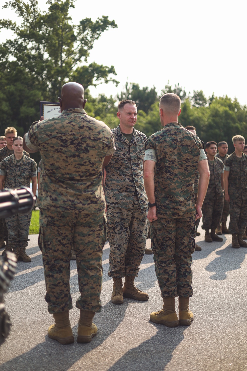 Promotion to Gunnery Sergeant