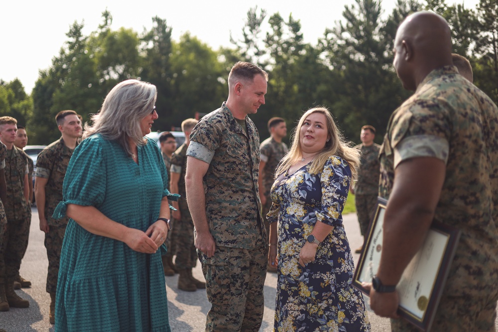 Promotion to Gunnery Sergeant