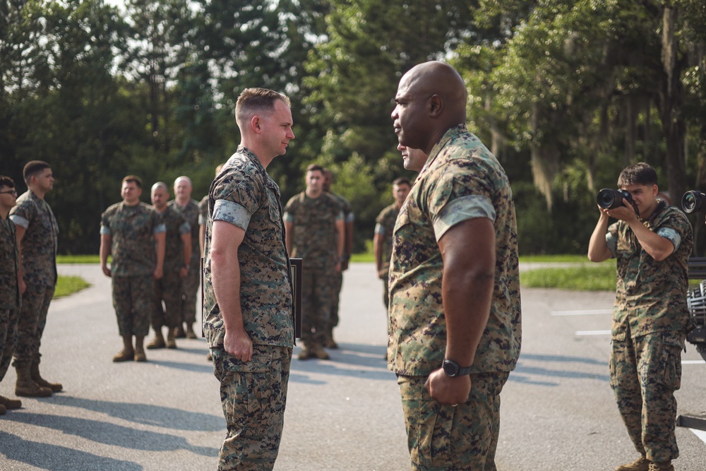 Promotion to Gunnery Sergeant