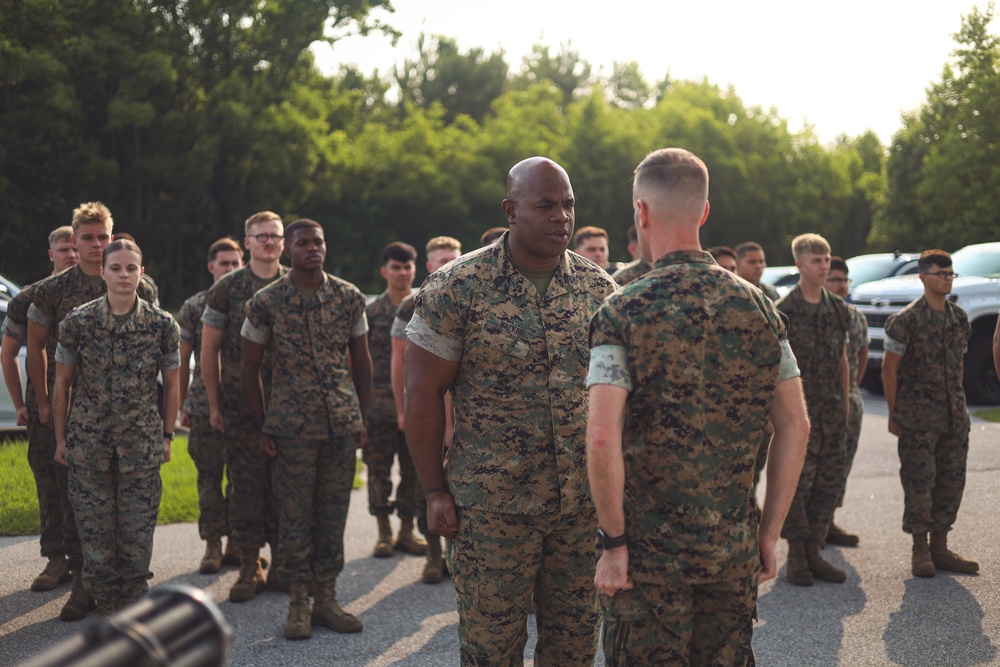 Promotion to Gunnery Sergeant