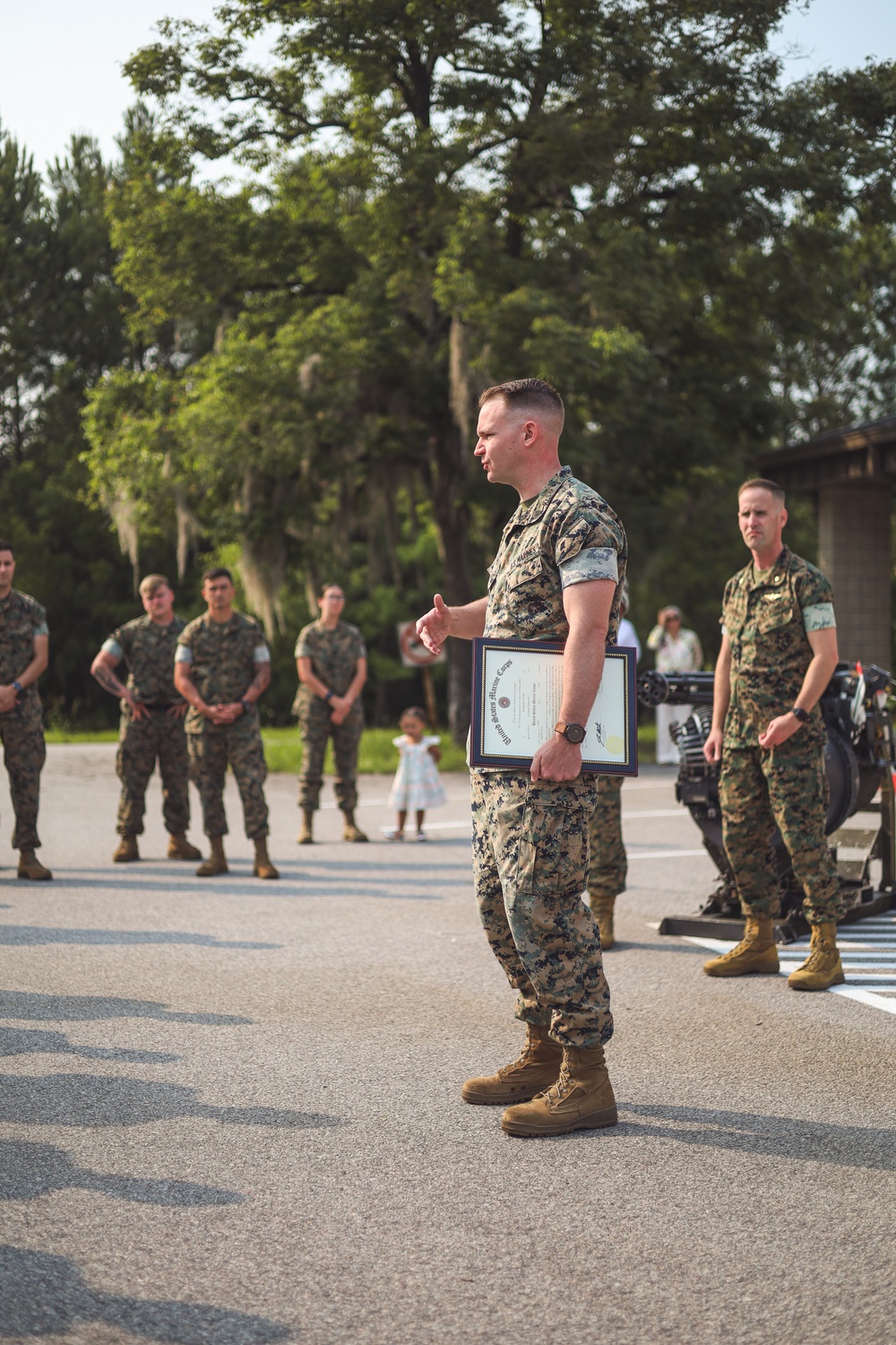 Promotion to Gunnery Sergeant