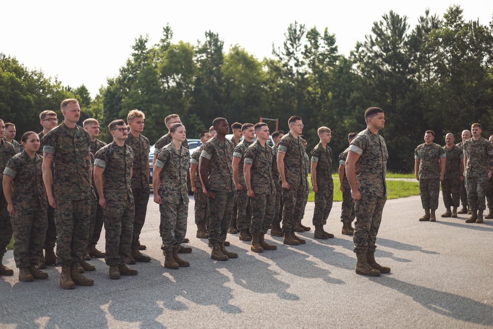 Promotion to Gunnery Sergeant