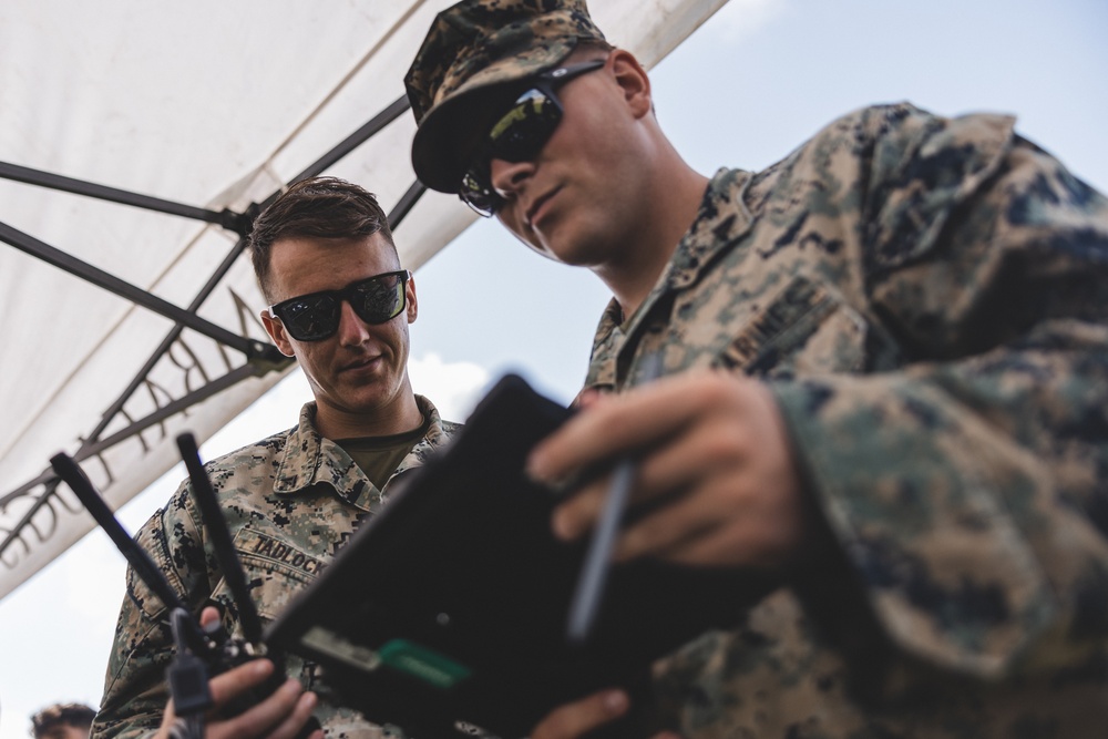 Marines Sharpen Unmanned Systems Proficiency During Regimental Fly Day