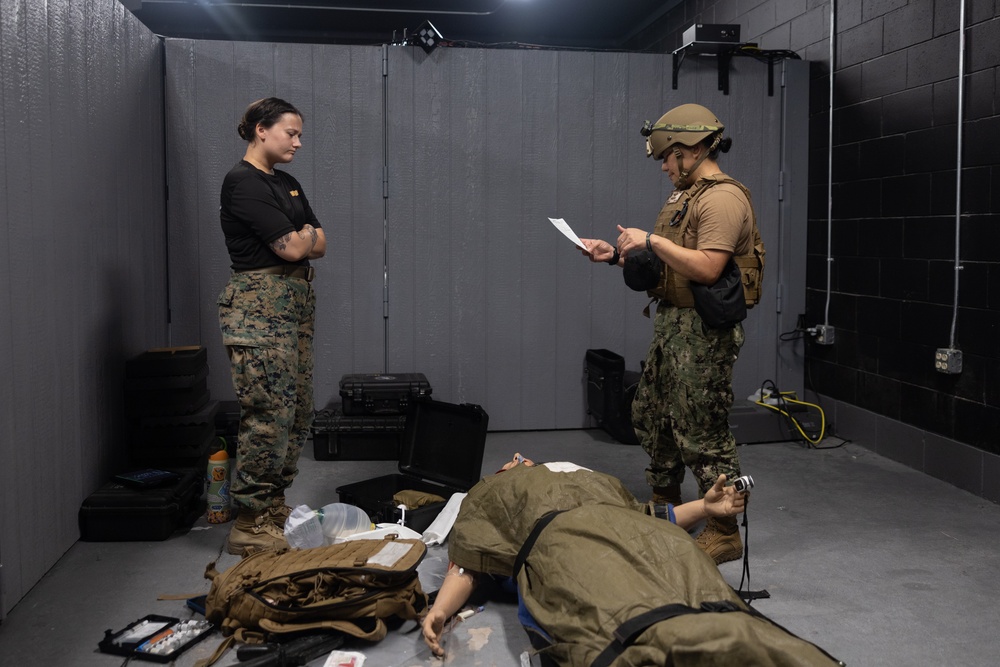 2nd MLG First Ever Marine Corps Command to Host Tier IV TCCC Course