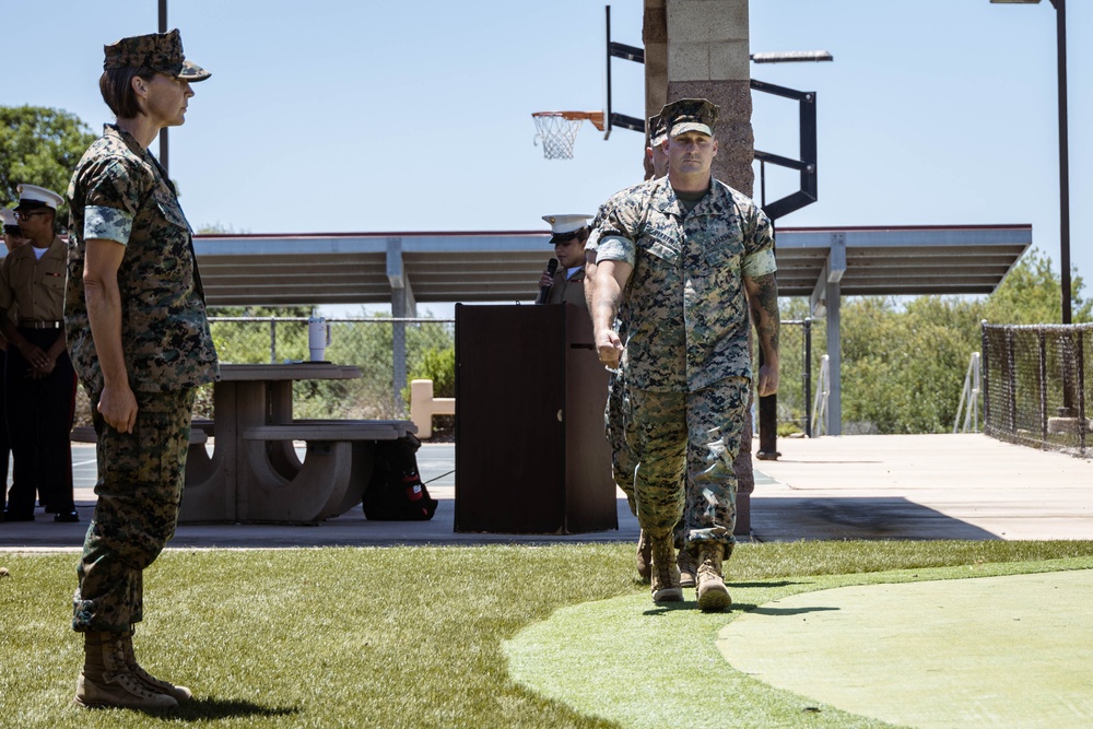 I MSB sends off Sgt Maj Goff, welcomes Sgt Maj Martin