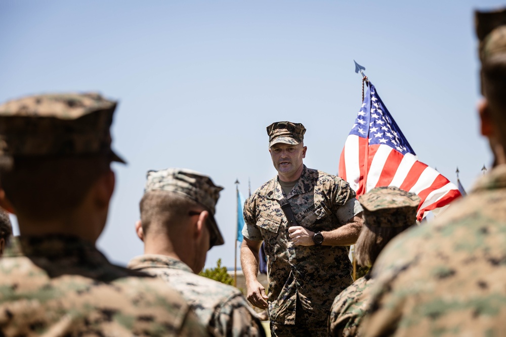 I MSB sends off Sgt Maj Goff, welcomes Sgt Maj Martin