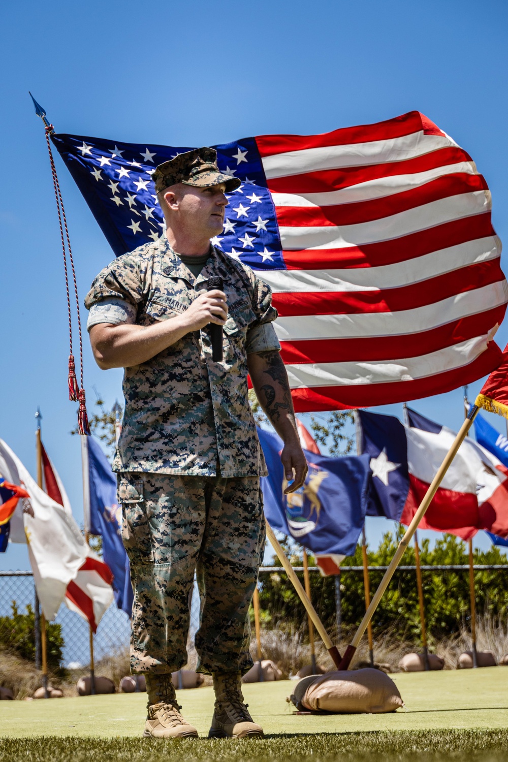 I MSB sends off Sgt Maj Goff, welcomes Sgt Maj Martin