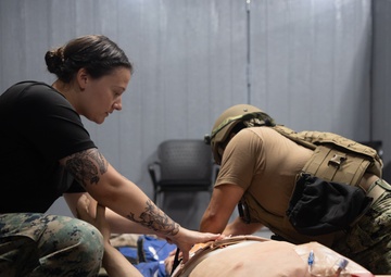 2nd MLG First Ever Marine Corps Command to Host Tier IV TCCC Course