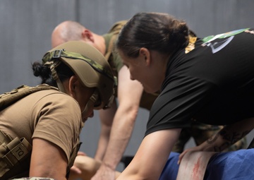 2nd MLG First Ever Marine Corps Command to Host Tier IV TCCC Course