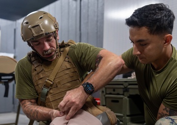 2nd MLG First Ever Marine Corps Command to Host Tier IV TCCC Course