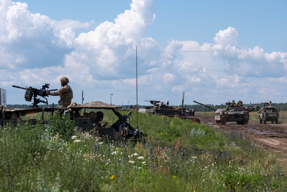 U.S. Army conducts multinational live-fire exercise in Eastern Poland