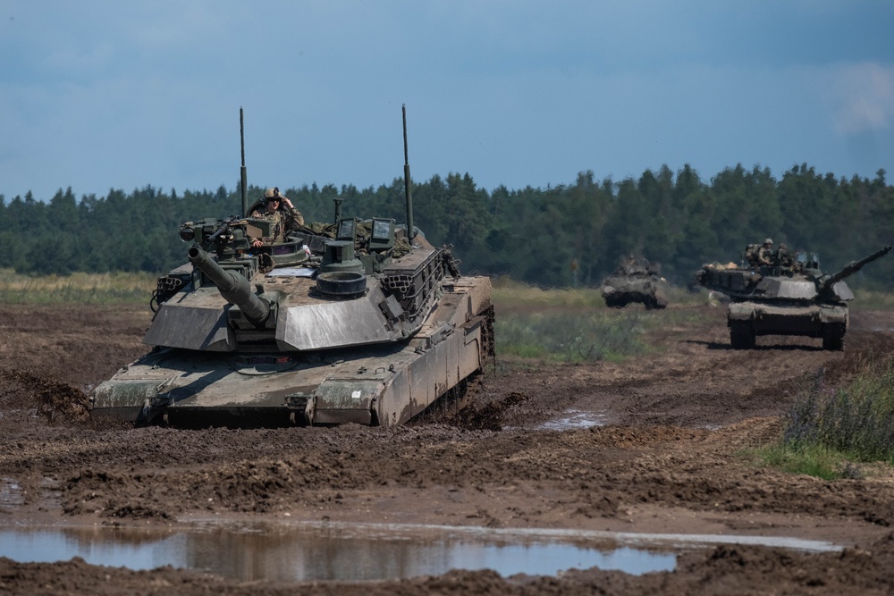 U.S. Army conducts multinational live-fire exercise in Eastern Poland