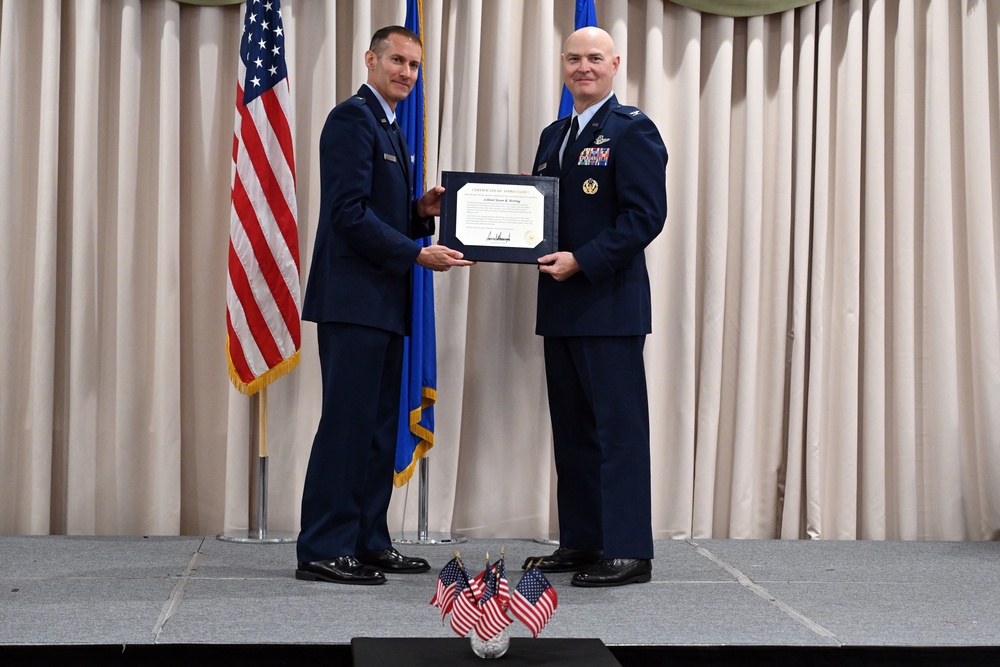 Col. Herring retires from the Air Force after 26 years