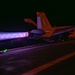 George Washington Conducts Flight Operations at Night