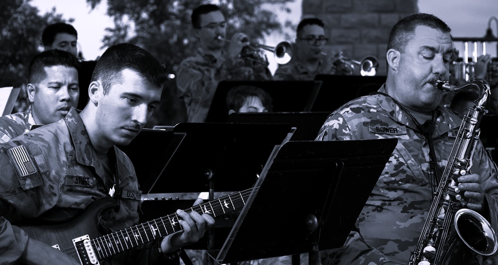 Illinois Army National Guard's 144th Army Band Returns to Alton to Rock Out