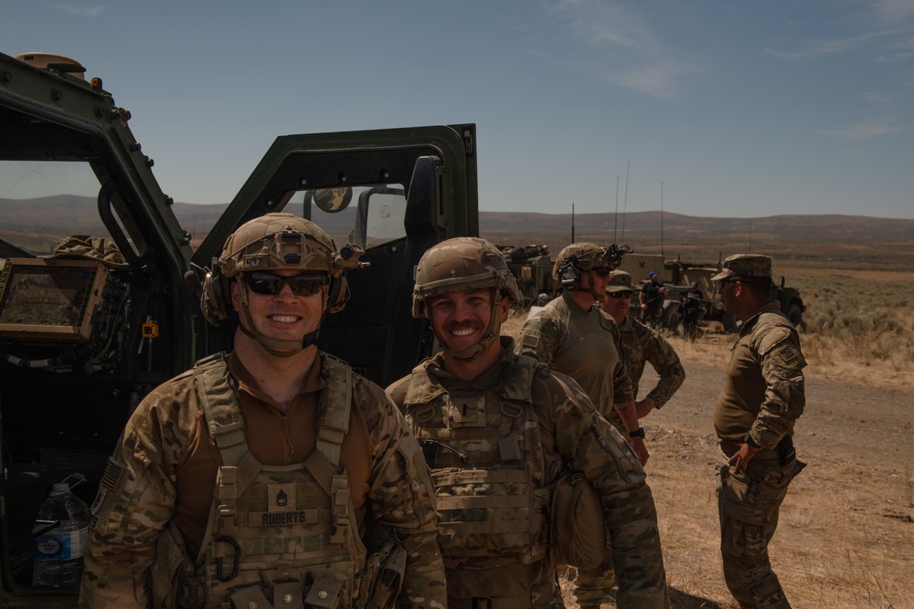 Raven Focus: 81st Stryker Brigade Combat Team annual training range operations