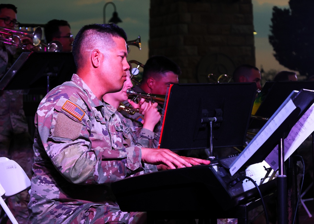Illinois Army National Guard's 144th Army Band Returns to Alton to Rock Out