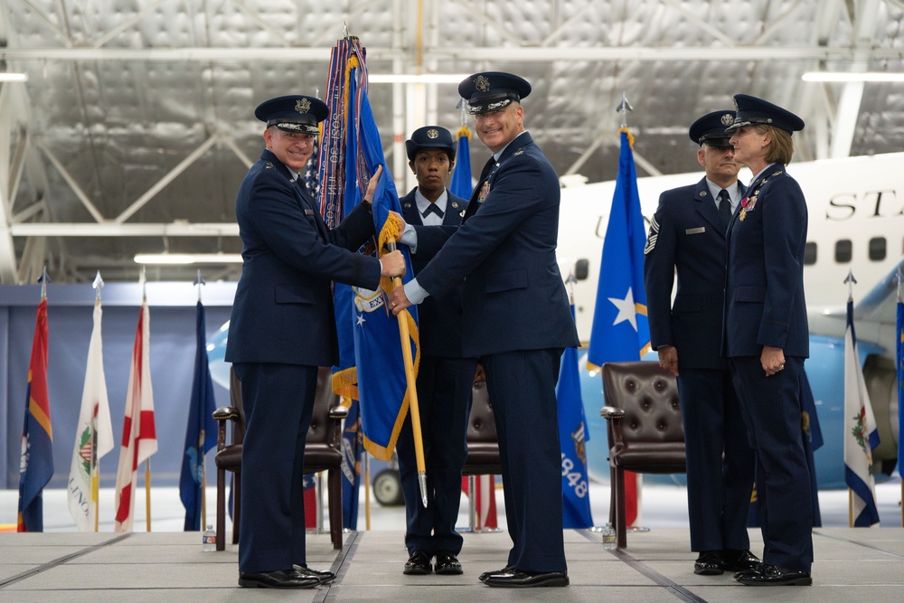 89th Airlift Wing Change of Command