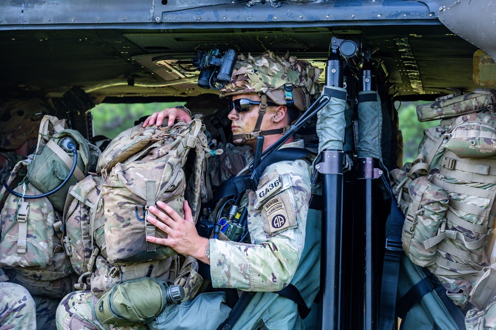 Devil Avalanche - Paratroopers aboard aircraft
