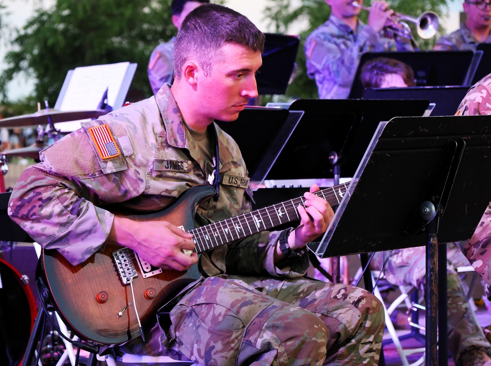 Illinois Army National Guard's 144th Army Band Returns to Alton to Rock Out