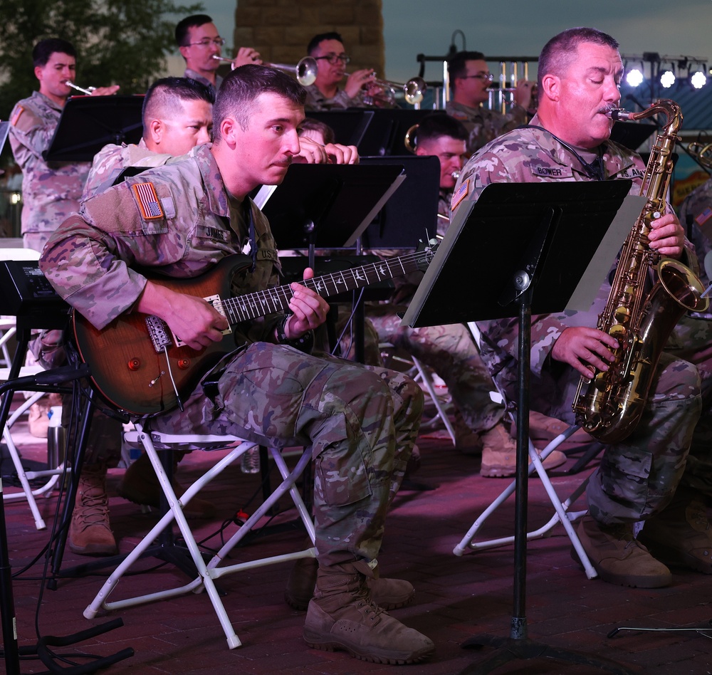 Illinois Army National Guard's 144th Army Band Returns to Alton to Rock Out