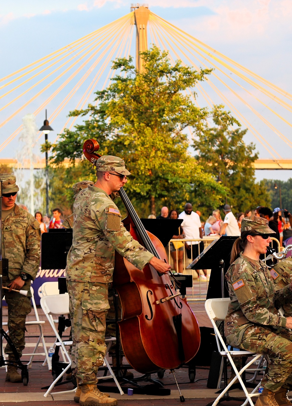 Illinois Army National Guard's 144th Army Band Returns to Alton to Rock Out