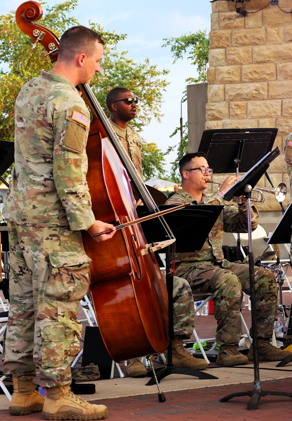 Illinois Army National Guard's 144th Army Band Returns to Alton to Rock Out