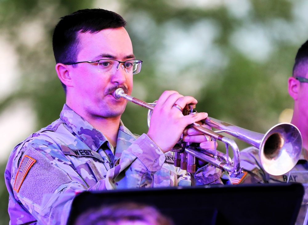 Illinois Army National Guard's 144th Army Band Returns to Alton to Rock Out