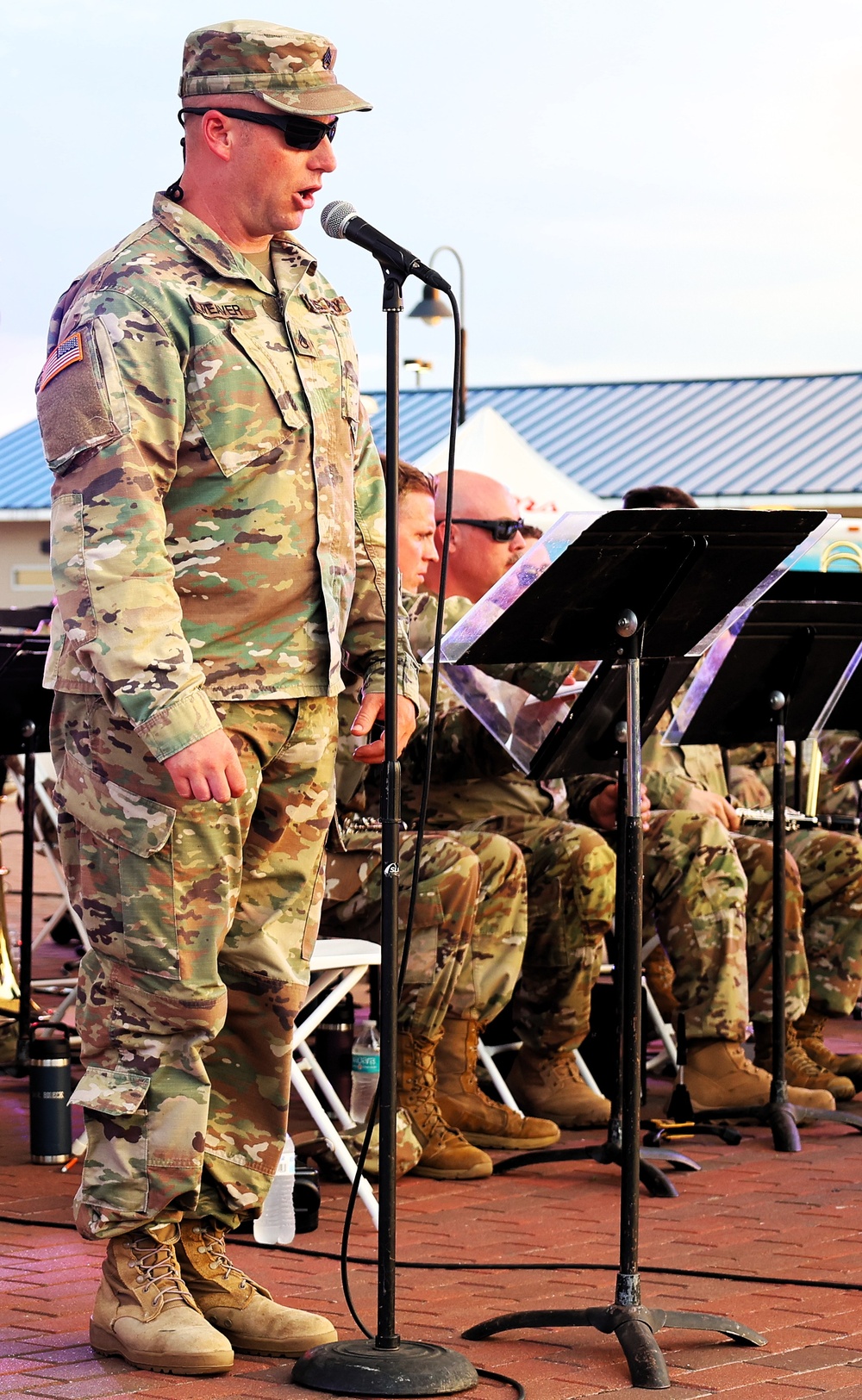 Illinois Army National Guard's 144th Army Band Returns to Alton to Rock Out