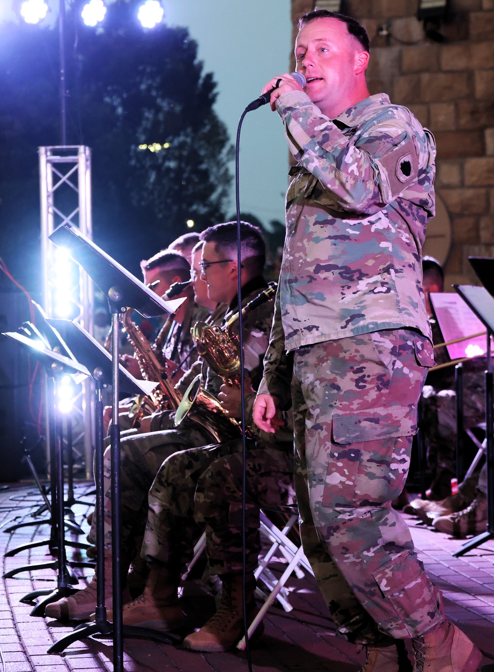 Illinois Army National Guard's 144th Army Band Returns to Alton to Rock Out