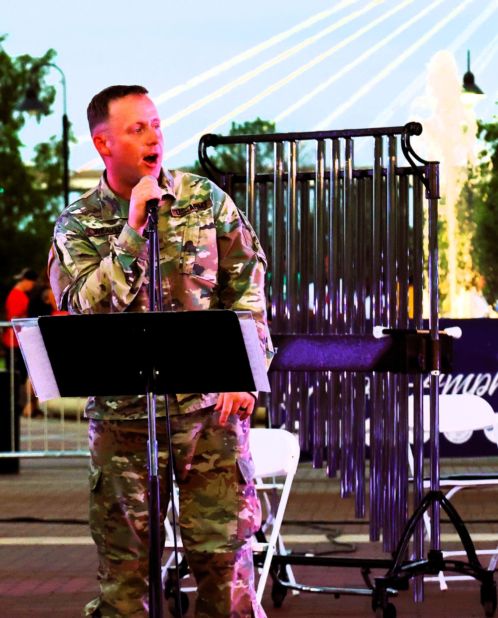 Illinois Army National Guard's 144th Army Band Returns to Alton to Rock Out