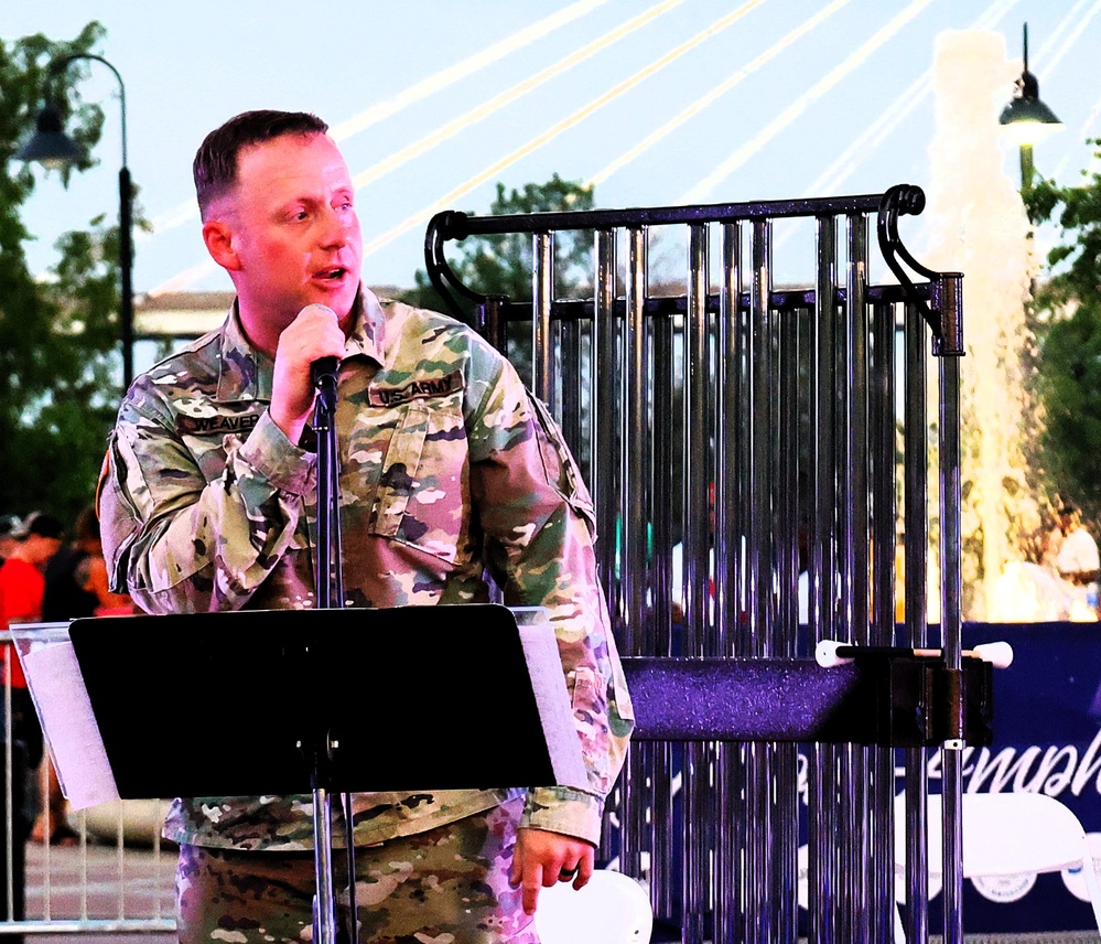 Illinois Army National Guard's 144th Army Band Returns to Alton to Rock Out