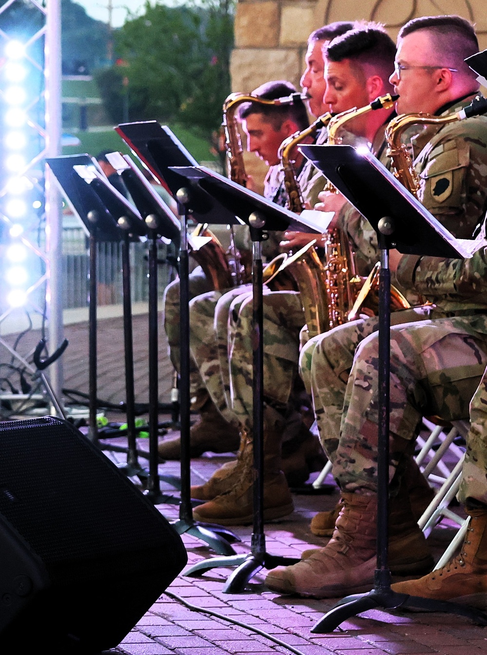 Illinois Army National Guard's 144th Army Band Returns to Alton to Rock Out