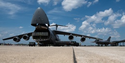 Blacksnakes perform ACE exercise with Dover C-5M Super Galaxy