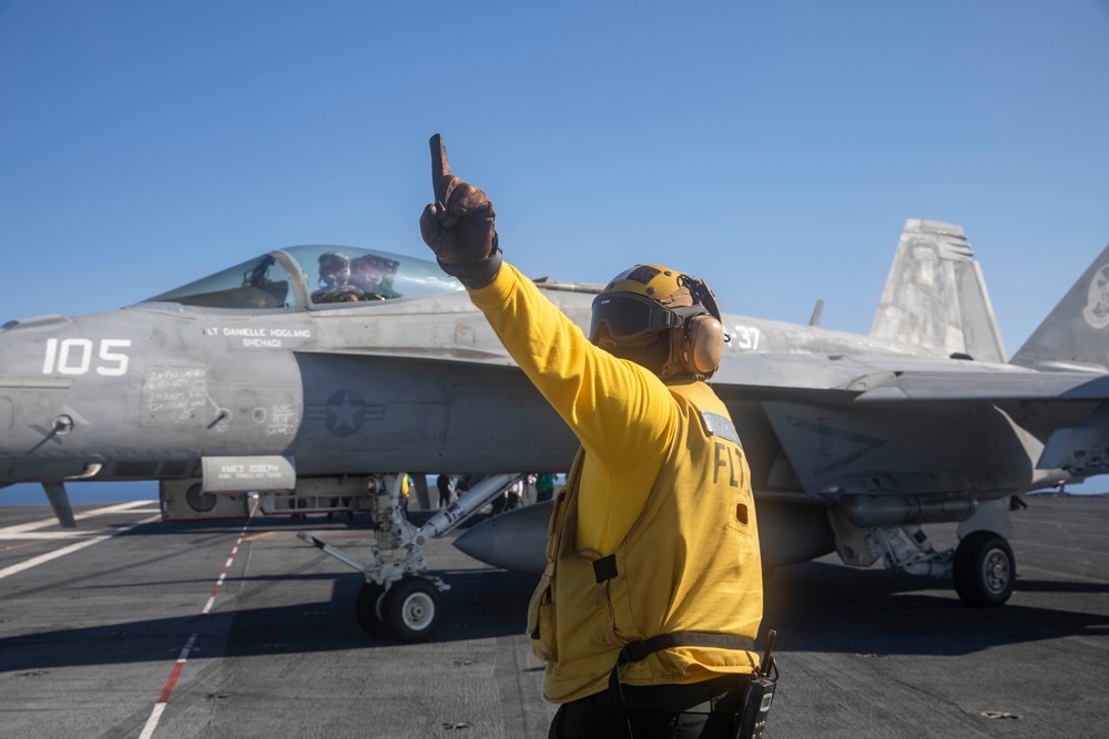 USS Gerald R. Ford (CVN 78) Participates in Neptune Strike