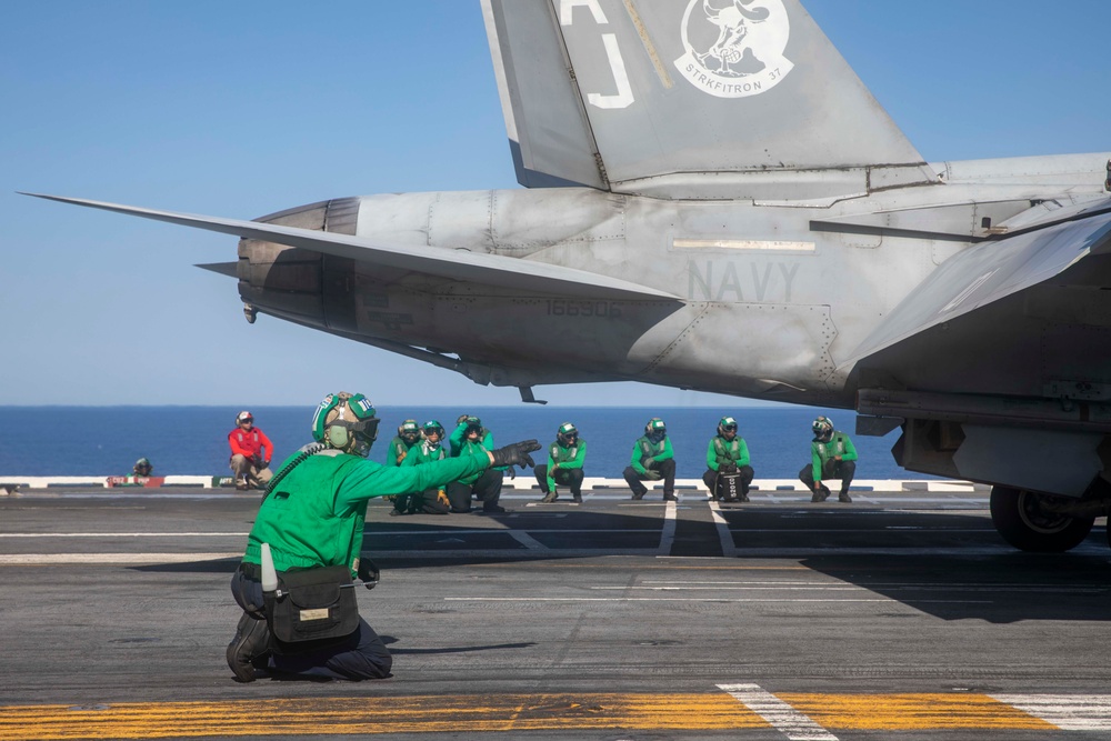 USS Gerald R. Ford (CVN 78) Participates in Neptune Strike