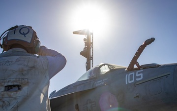 USS Gerald R. Ford (CVN 78) Participates in Neptune Strike