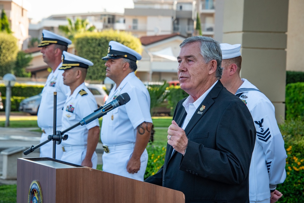 Air Guardsmen integrate with Navy for readiness training in Italy