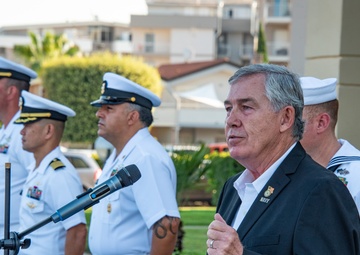 Air Guardsmen integrate with Navy for readiness training in Italy