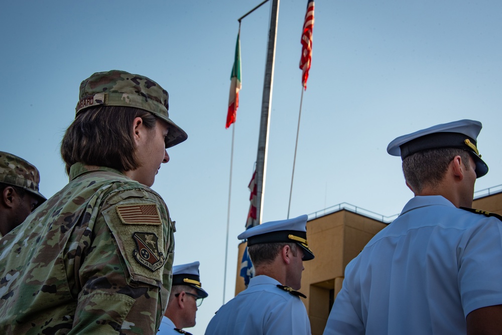 Air Guardsmen integrate with Navy for readiness training in Italy