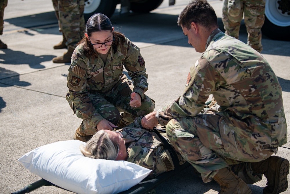 Critical Care Air Transport Team trains for emergencies