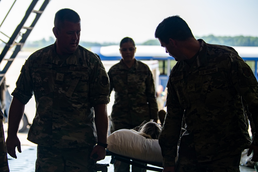Critical Care Air Transport Team trains for emergencies