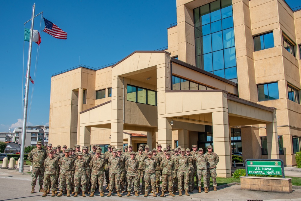 Air Guardsmen integrate with Navy for readiness training in Italy