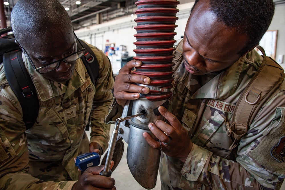 Air Guardsmen integrate with Navy for readiness training in Italy