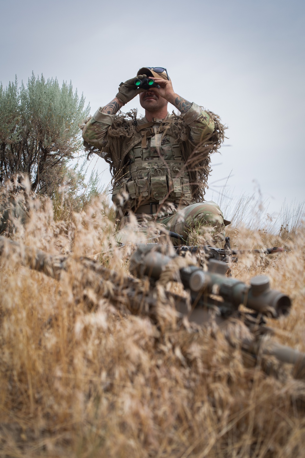81st SBCT long range surveillance section trains for future transformations