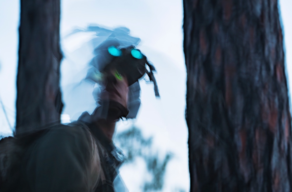 The opposing force assaults 1BCT during Devil Avalanche