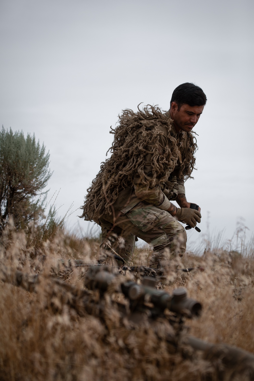 81st SBCT long range surveillance section trains for future transformations