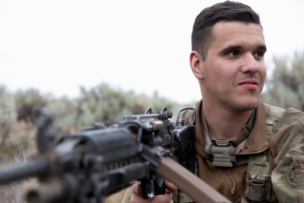 81st SBCT long range surveillance section trains for future transformations